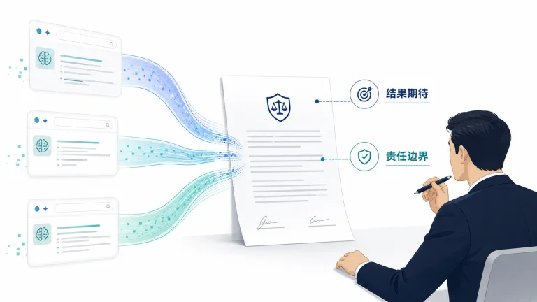 GEO按效果付费企业真的更省心吗：核心经营矛盾示意图