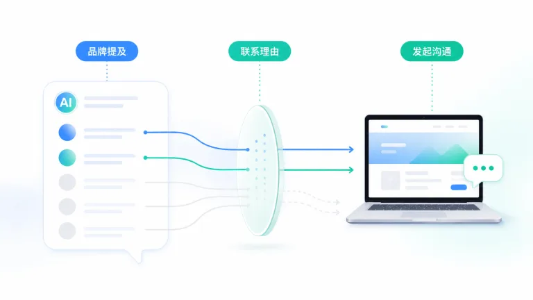 客户说从AI认识你这条线索到底算谁的：核心经营矛盾示意图