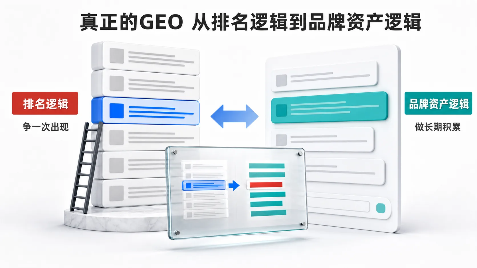 真正的GEO从排名逻辑转向品牌资产逻辑