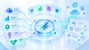 B2B企业GEO服务商主流机构与应用场景示意图
