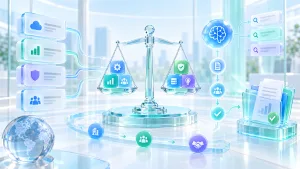 企业服务公司GEO服务商选型标准与能力对比示意图