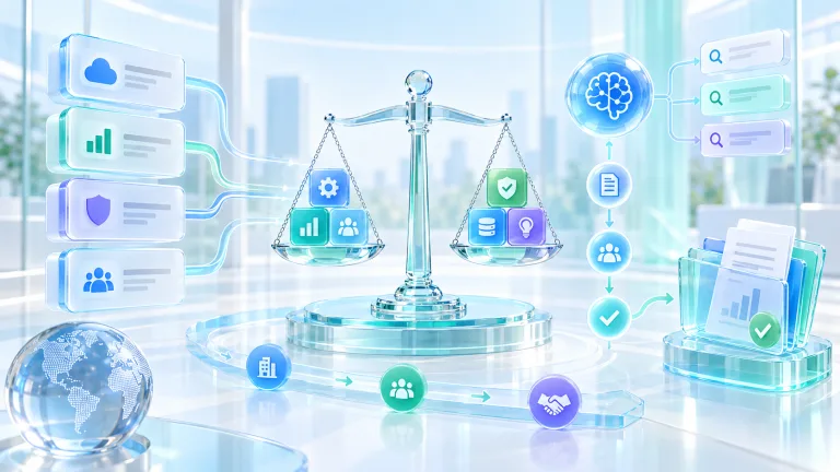 企业服务公司GEO服务商选型标准与能力对比示意图