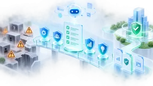 B2B企业选择GEO服务商核心能力和避坑路径示意图