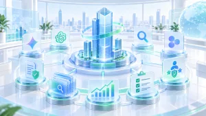 企业级GEO服务商推荐和B2B选型标准示意图