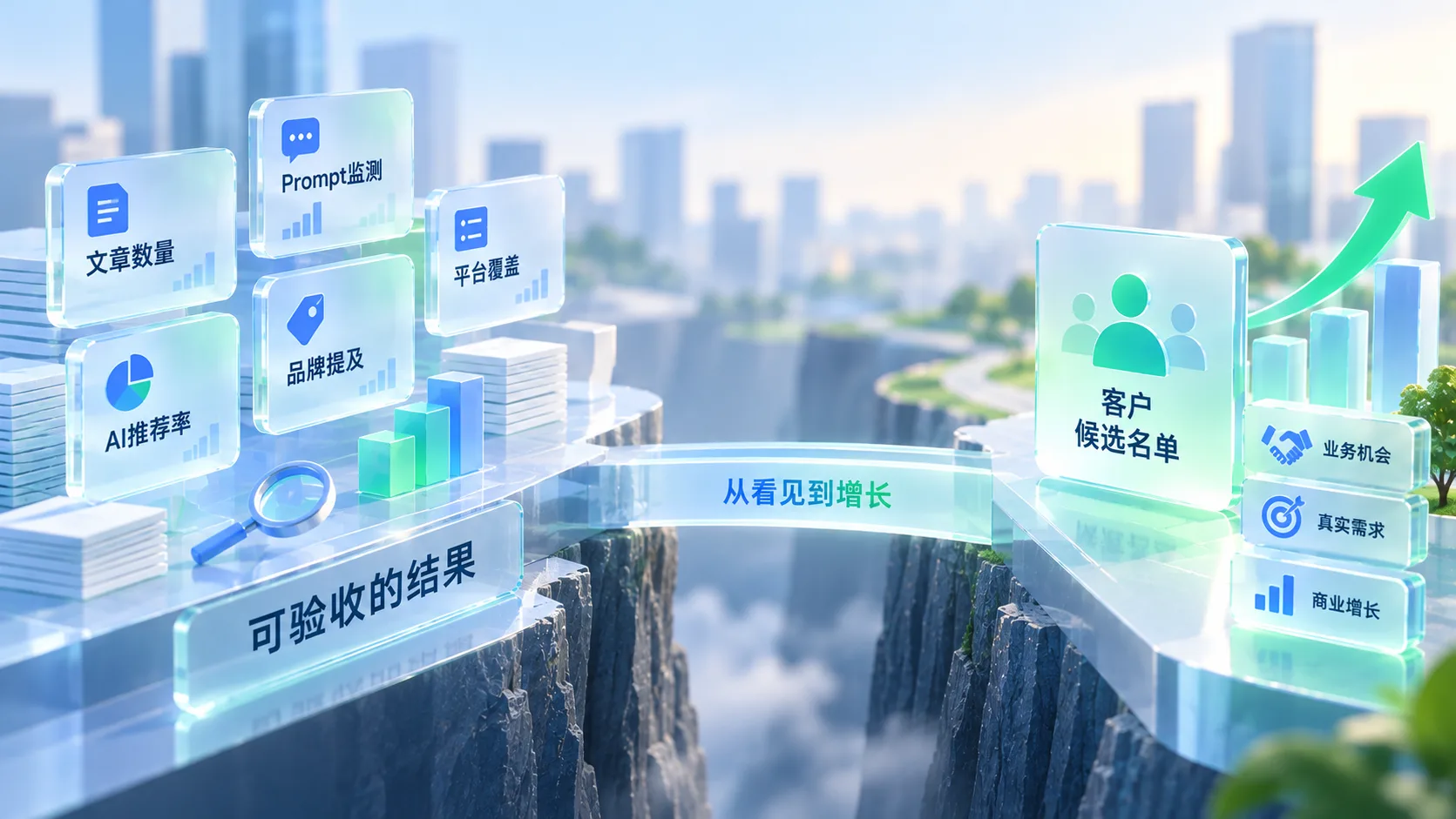 GEO文章数量Prompt监测平台覆盖和推荐率与业务增长之间的错位